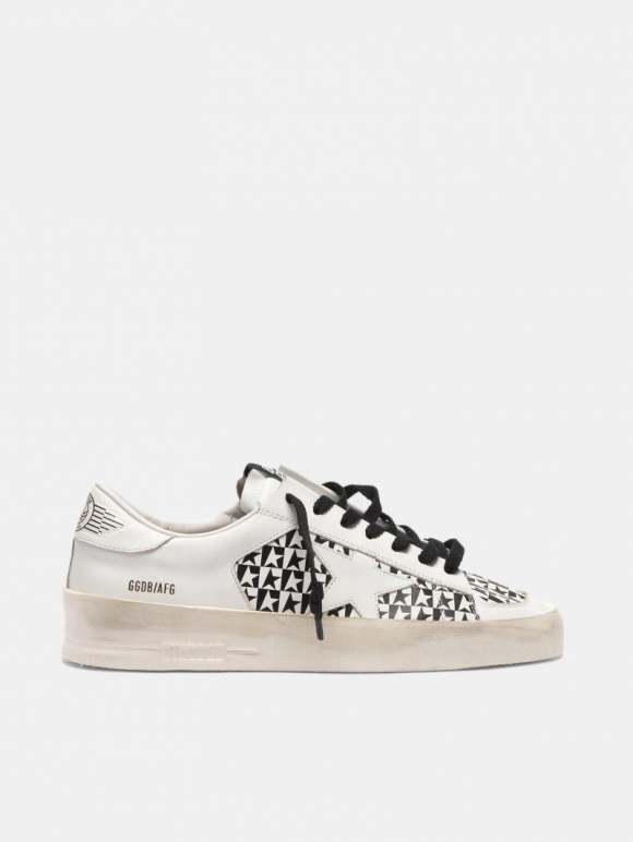 Stardan golden goose sneakers with checkerboard stars