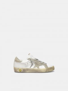 Super-Star golden goose sneakers with suede details