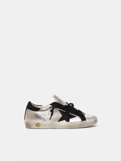 Super-Star golden goose sneakers in laminated leather