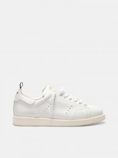 Starter golden goose sneakers in leather with printed star on th
